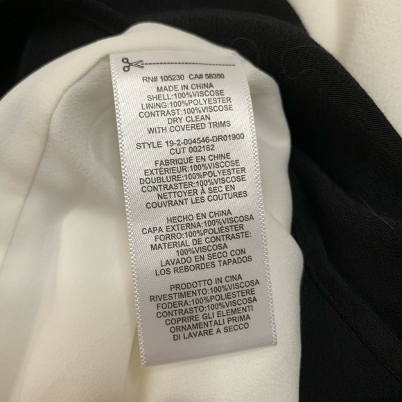 NWT Equipment Femme XS Tatienne Dress Black - Picture 8 of 8